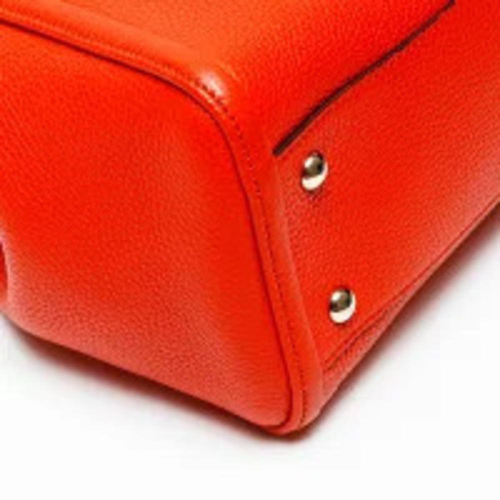 Gucci Soho Tassel Leather Handbag Orange - Picture 6 of 13